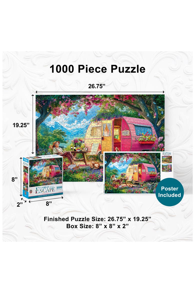 The Bloom Buggy 1000 Piece Jigsaw Puzzle, Alternate, color, Multicolor