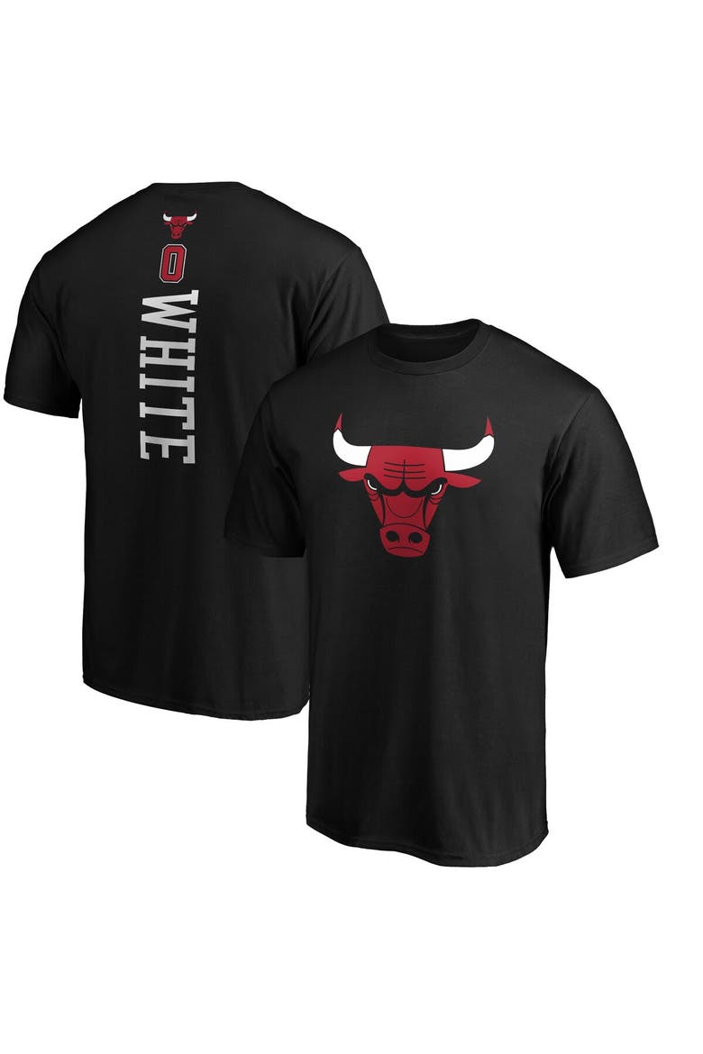 Men's Fanatics Branded Coby White Black Chicago Bulls Playmaker Name & Number Team T-Shirt, Main, color, Black