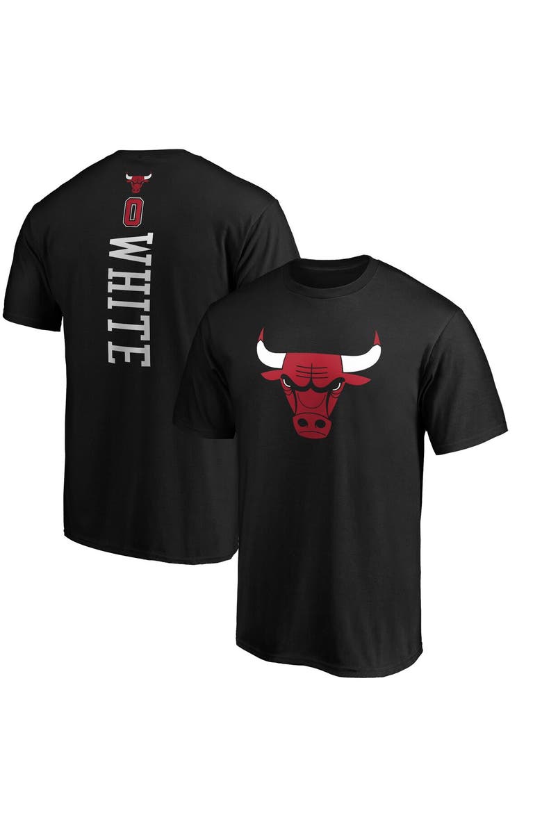 FANATICS Men's Fanatics Branded Coby White Black Chicago Bulls Playmaker Name & Number Team T-Shirt, Main, color, Black