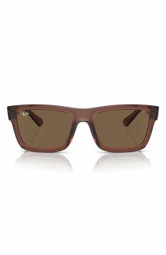 Warren 57mm Rectangular Sunglasses