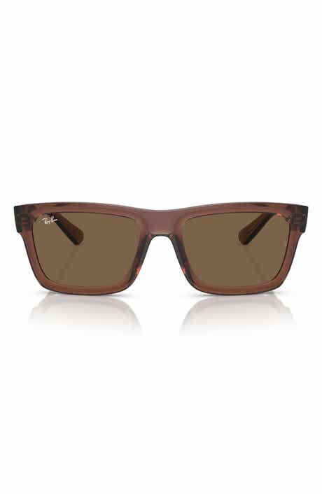Warren 57mm Rectangular Sunglasses