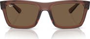 Ray-Ban Warren 57mm Rectangular Sunglasses
