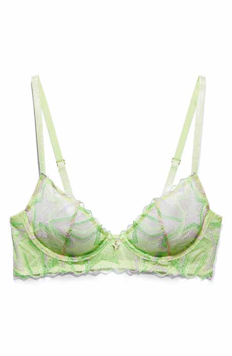 SAVAGE X FENTY Shining Star Embroidered Unlined Demi Bra