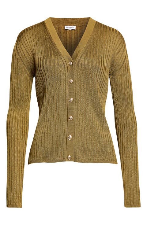 Ribbed Cardigan