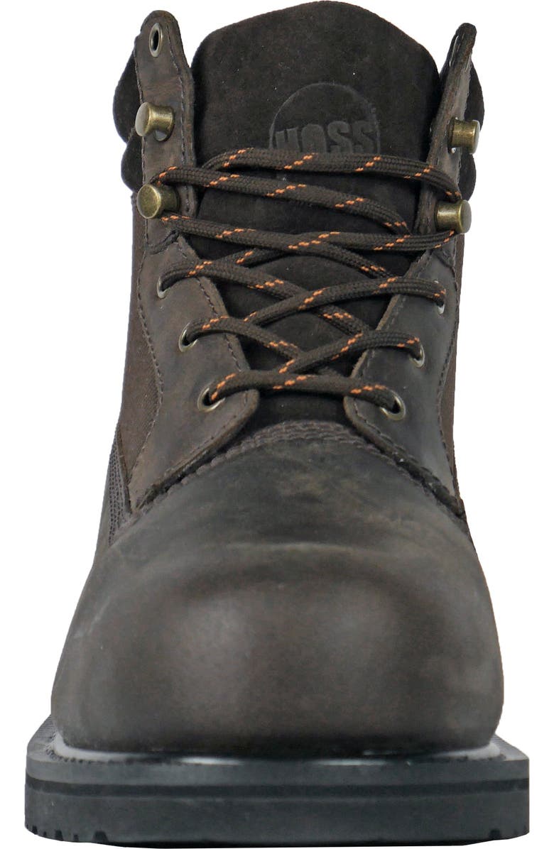 Hoss Boot Company HOSS Scout Steel Toe Work Boot, Alternate, color, Brown