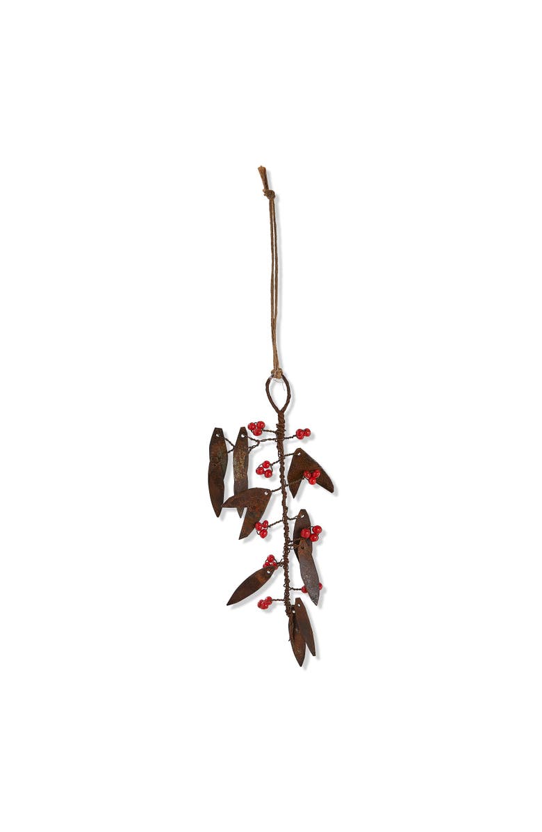 tag Weathered Willow Leaves and Berries Tree Ornaments Multicolor, Main, color, Multicolored