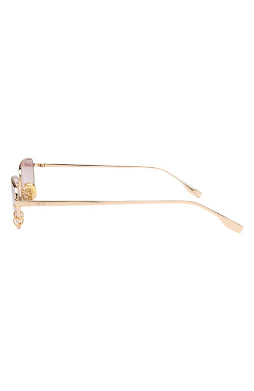 Dezi Hooked 54mm Rectangular Sunglasses In Multi