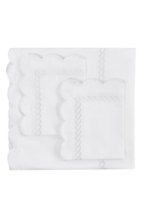 Scallop Rope Duvet & Sham Set