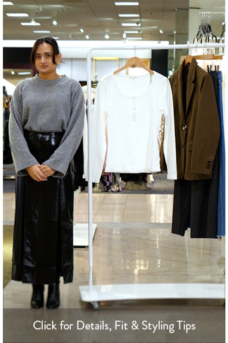 Everyday Long Sleeve Rib Henley video
