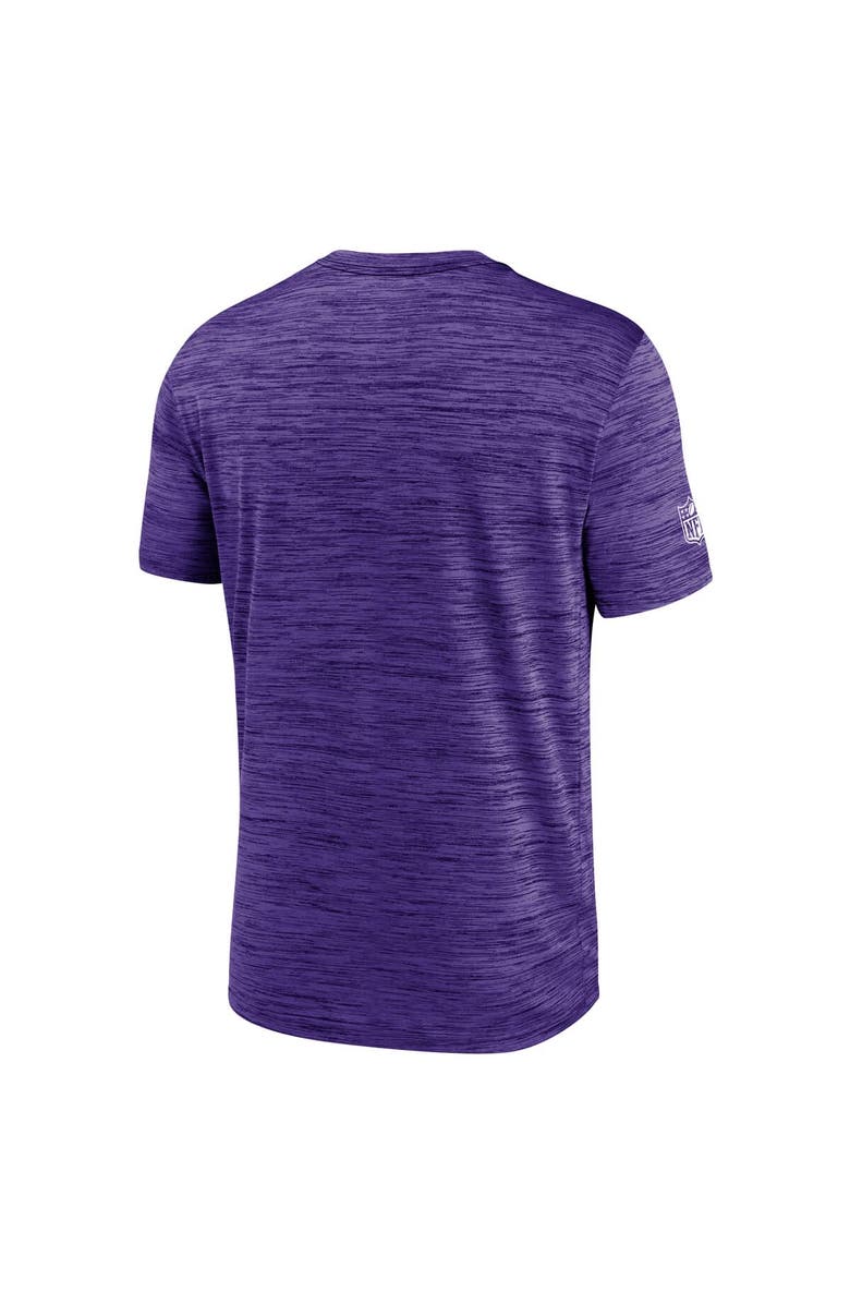 Nike Men's Nike Purple Baltimore Ravens Sideline Velocity Performance T-Shirt, Alternate, color, Purple