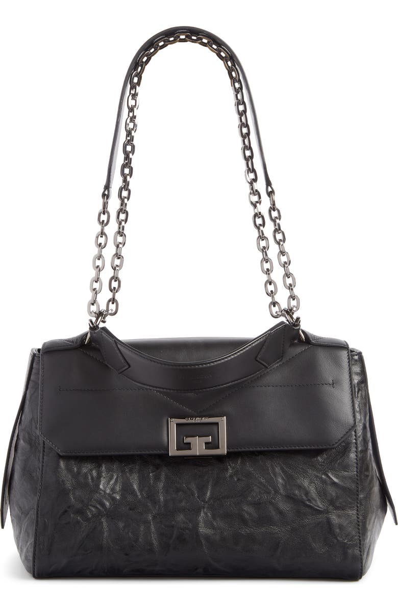 Givenchy Medium ID Pepe Leather Top Handle Bag, Main, color,