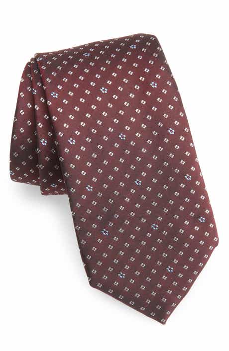 BOSS Floral Silk Jacquard Tie