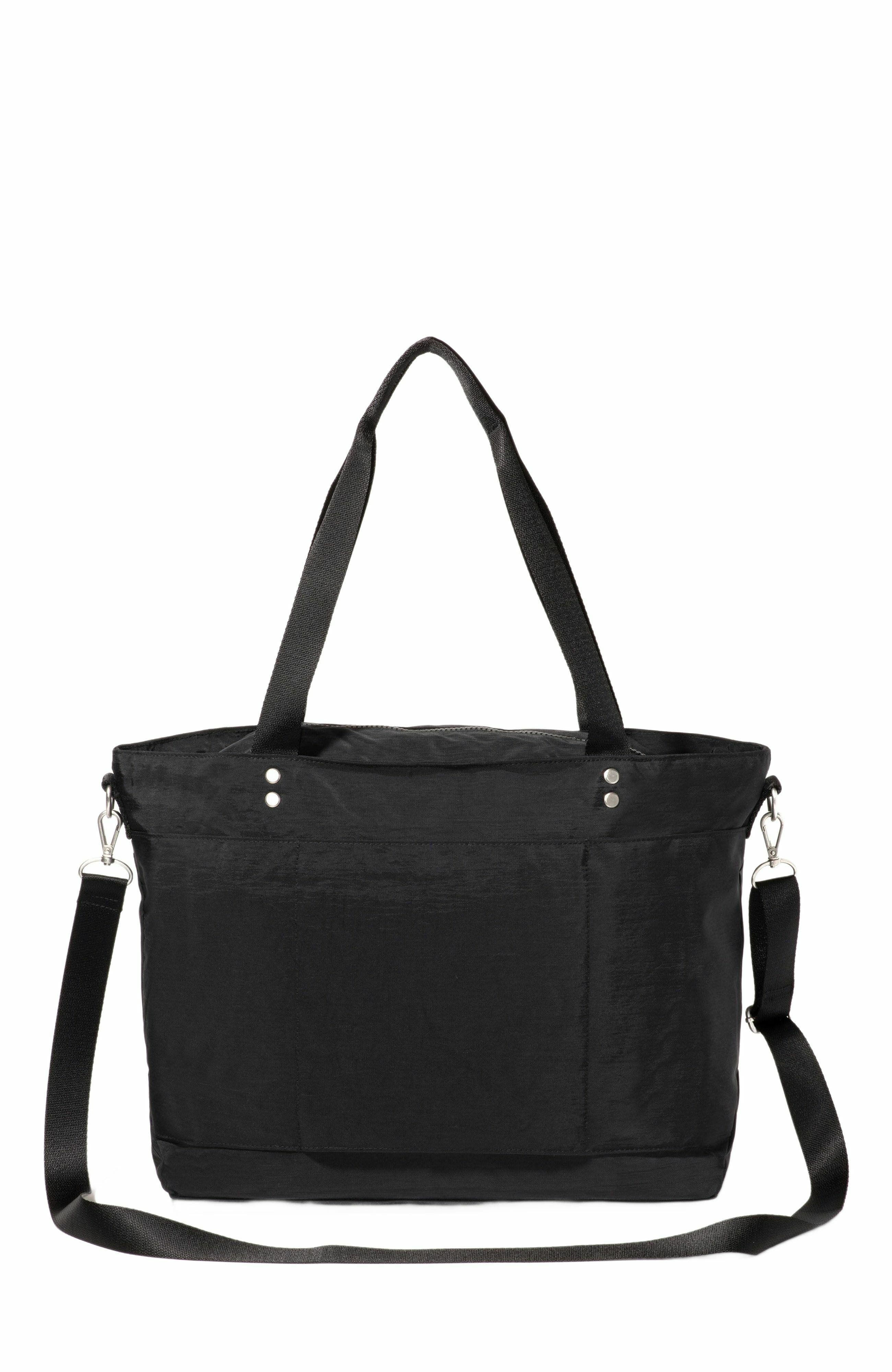 BAGGALLINI Carryall Laptop Tote Bag, Alternate, color, Black