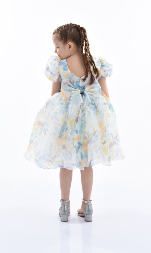 Shop Tulleen Chablis Dress In Blue