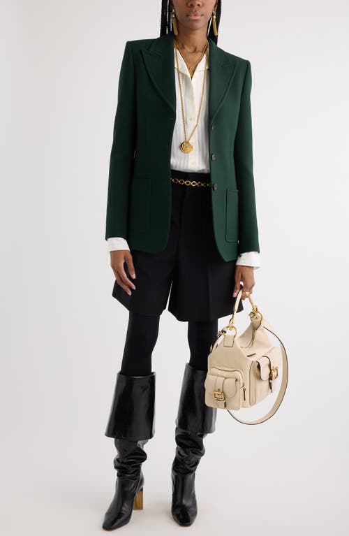 CHLOÉ CHLOÉ TONAL STRIPE BUTTON-UP SHIRT
