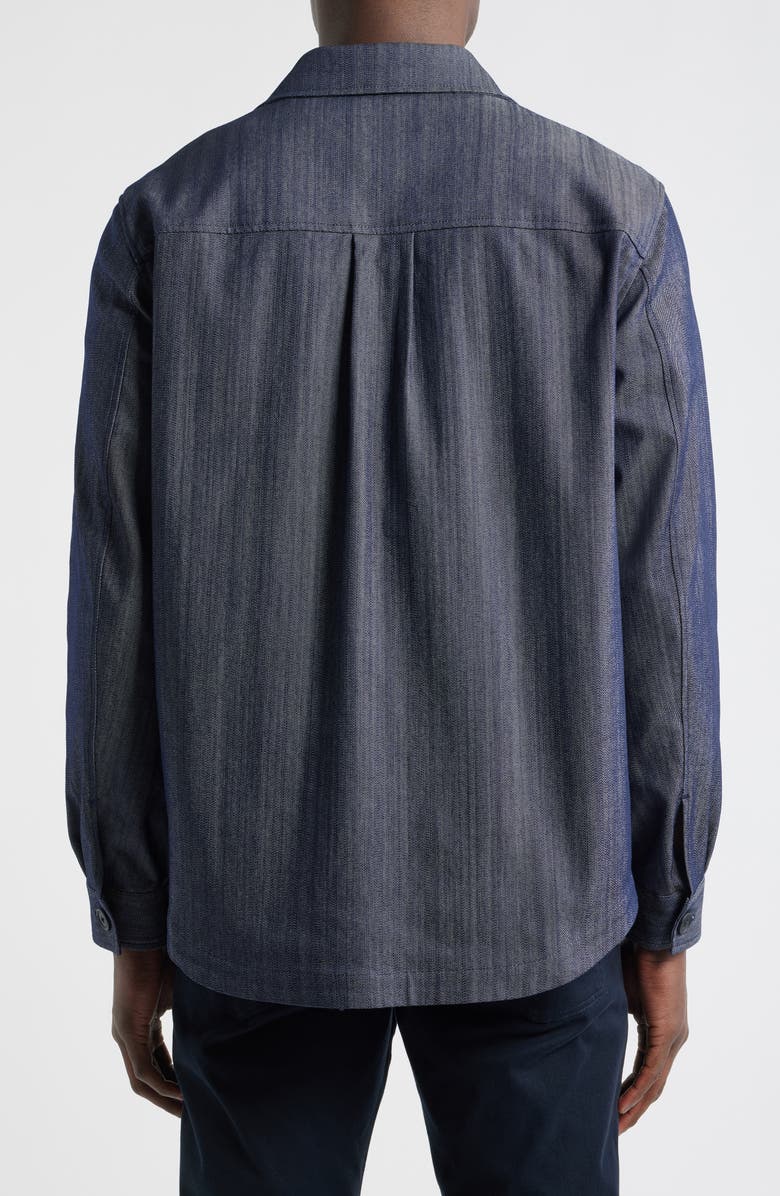 BOSS Carper Shirt Jacket, Alternate, color, Dark Blue