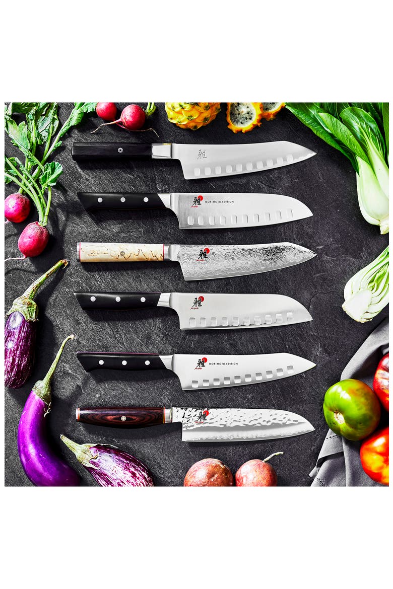 6000MCT- Artisan 7" Santoku Knife, Alternate, color, SILVER