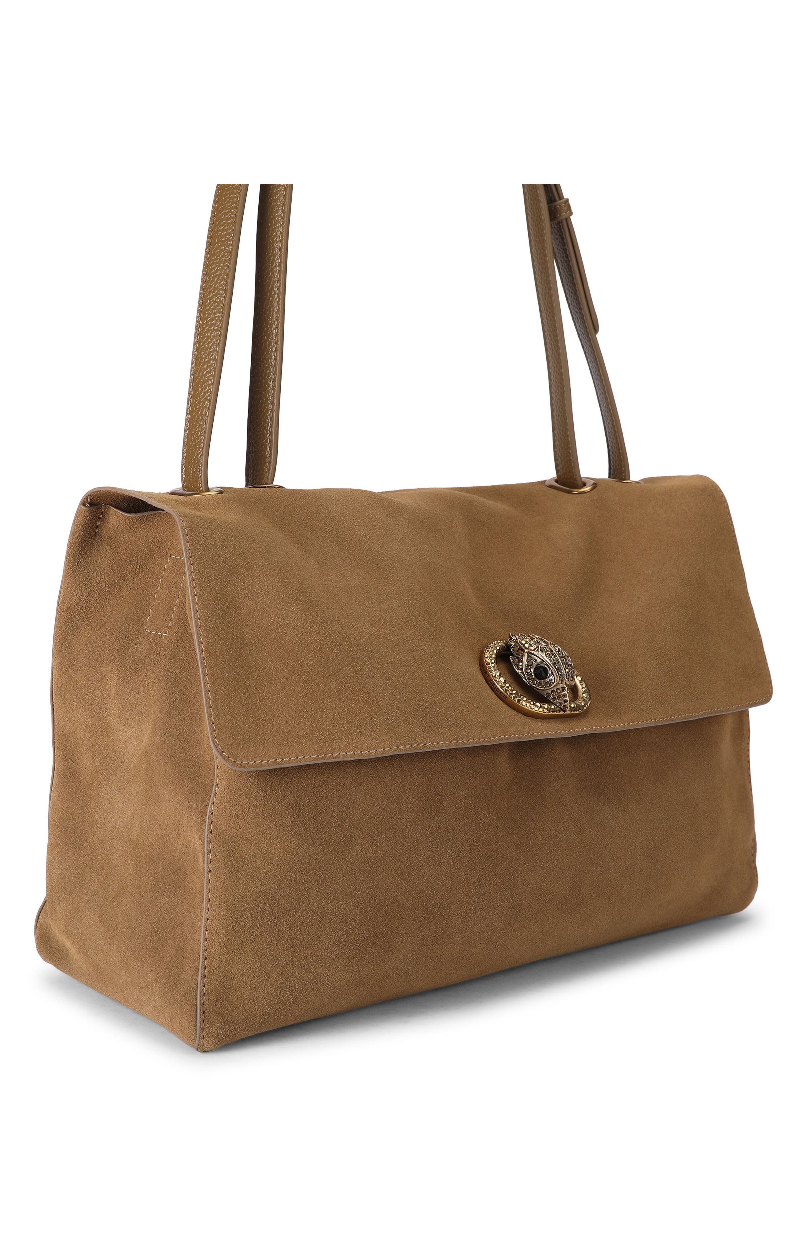 Chelsea Large Slouchy Flap Leather Shoulder Bag, Alternate, color, LIGHT/ PASTEL BROWN