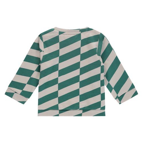Babyface Asymmetrical Print Sweatshirt In Multi