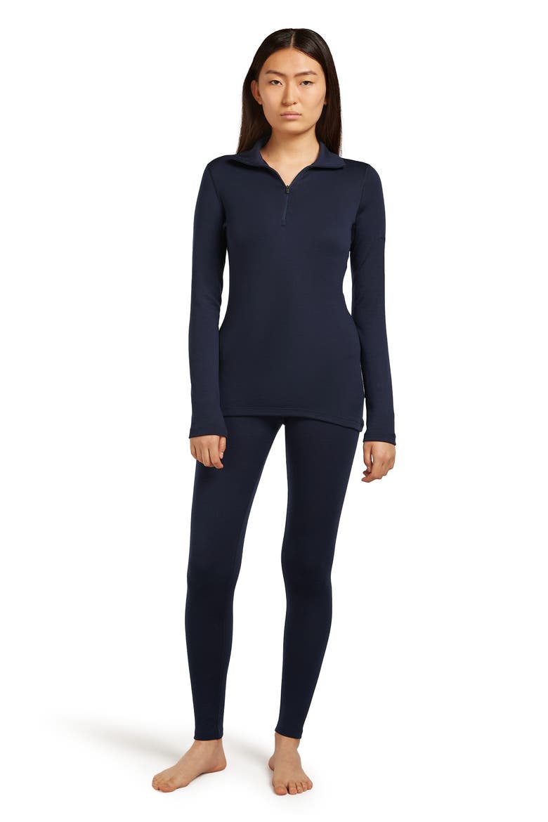 Merino Wool 260 Tech Leggings, Alternate, color, MIDNIGHT NAVY