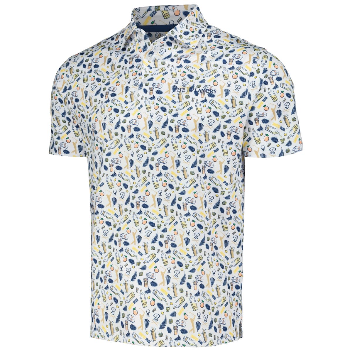 Men's Barstool Golf White THE PLAYERS Polo - image 2