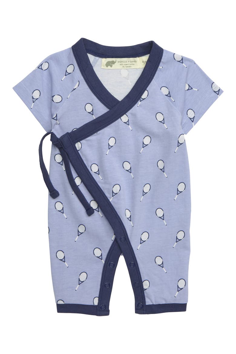 Sweet Baby Wrap Bodysuit, Main, color, GAME, SET, MATCH