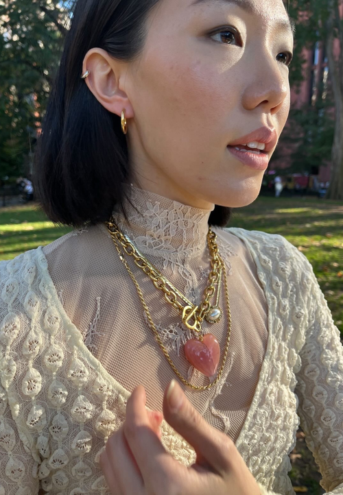 Sccollection Amore Necklace In Gold