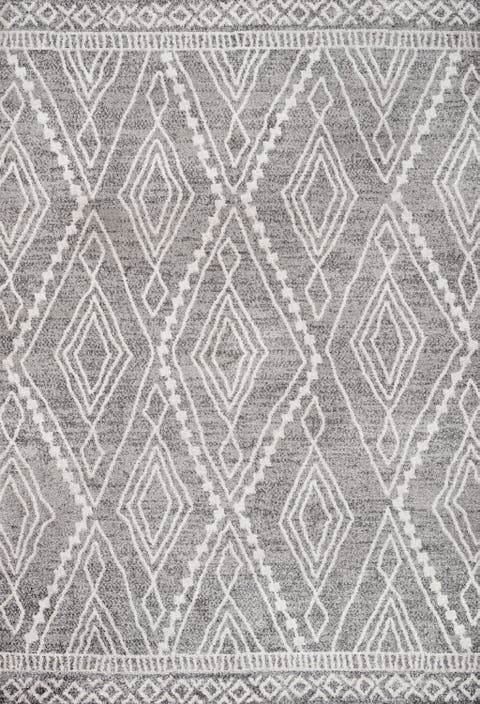 Rih Moroccan Style Diamond Area Rug