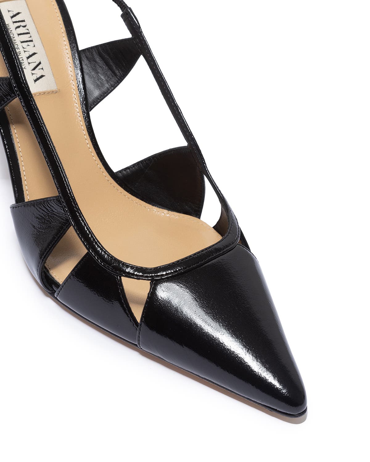 Savona 75 Slingback Pump, Alternate, color, Black