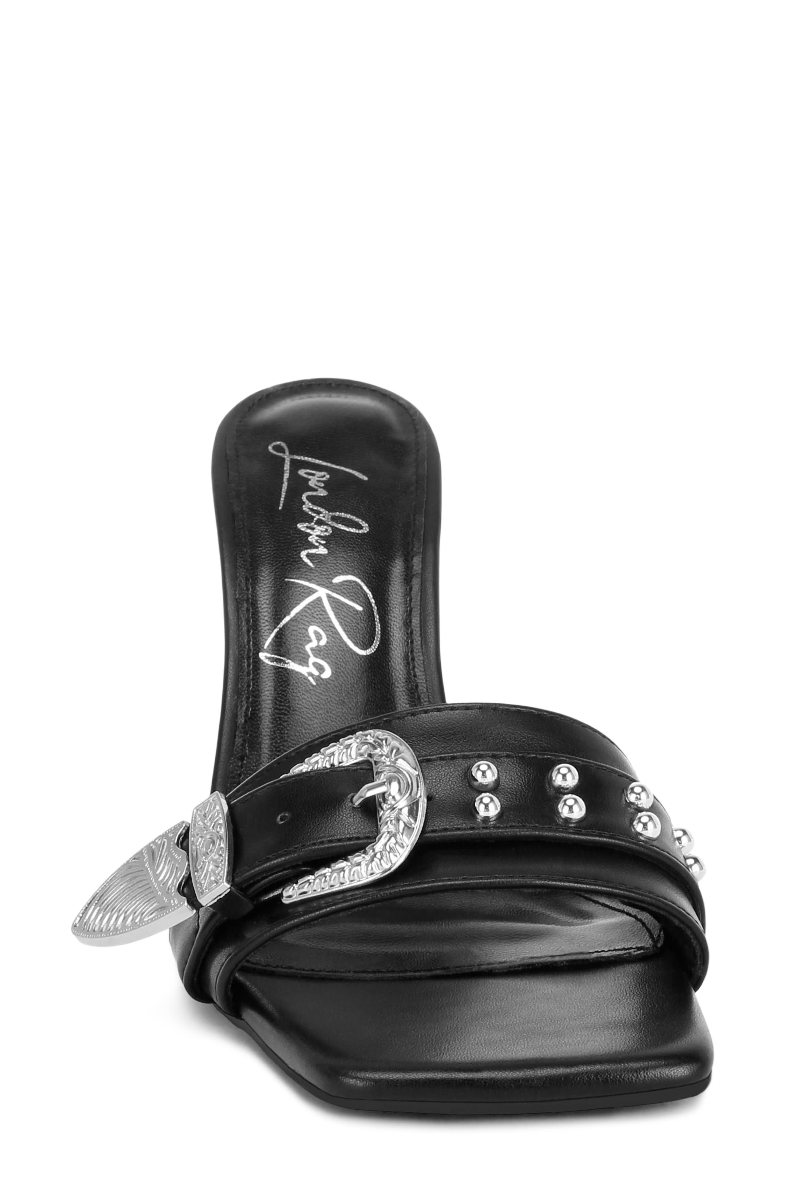 Marais Slide Sandal, Alternate, color, BLACK