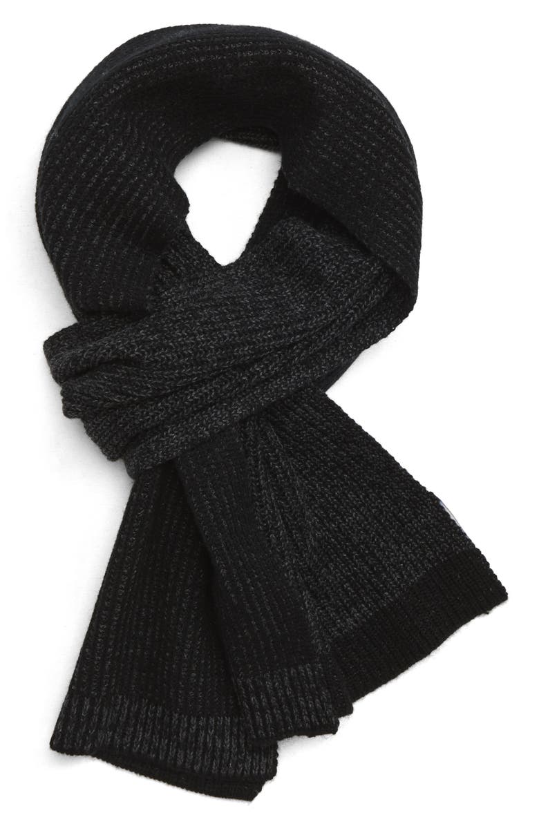 NORDSTROM MEN'S SHOP Rib Knit Scarf, Main, color, 