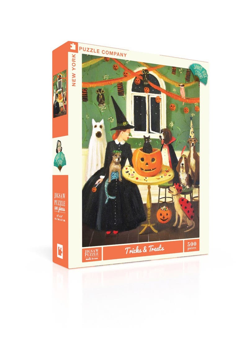 Tricks & Treats 500 Piece Puzzle, Alternate, color, No Color