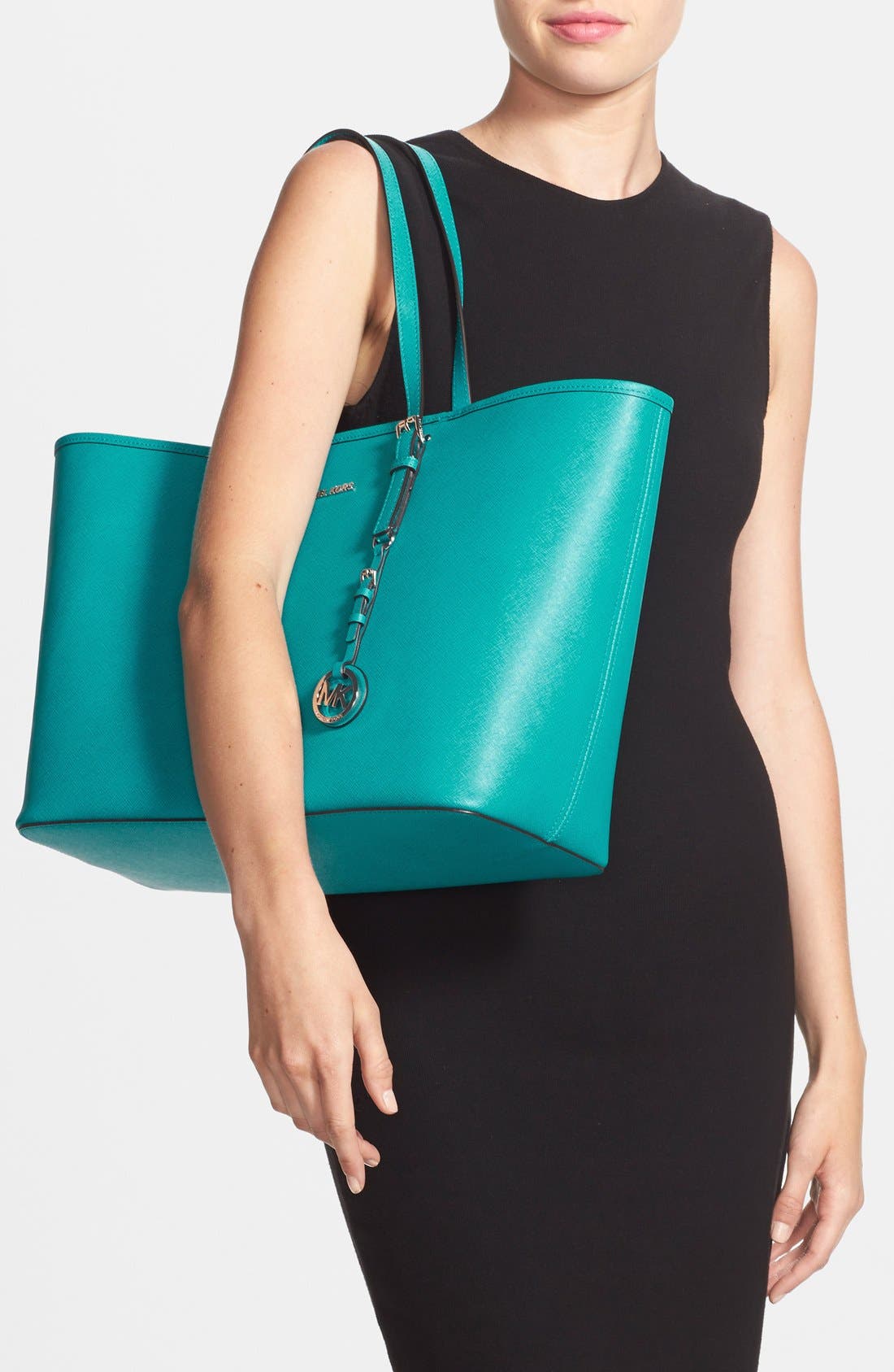 'Jet Set - Medium' Travel Tote, Alternate, color, TILE BLUE