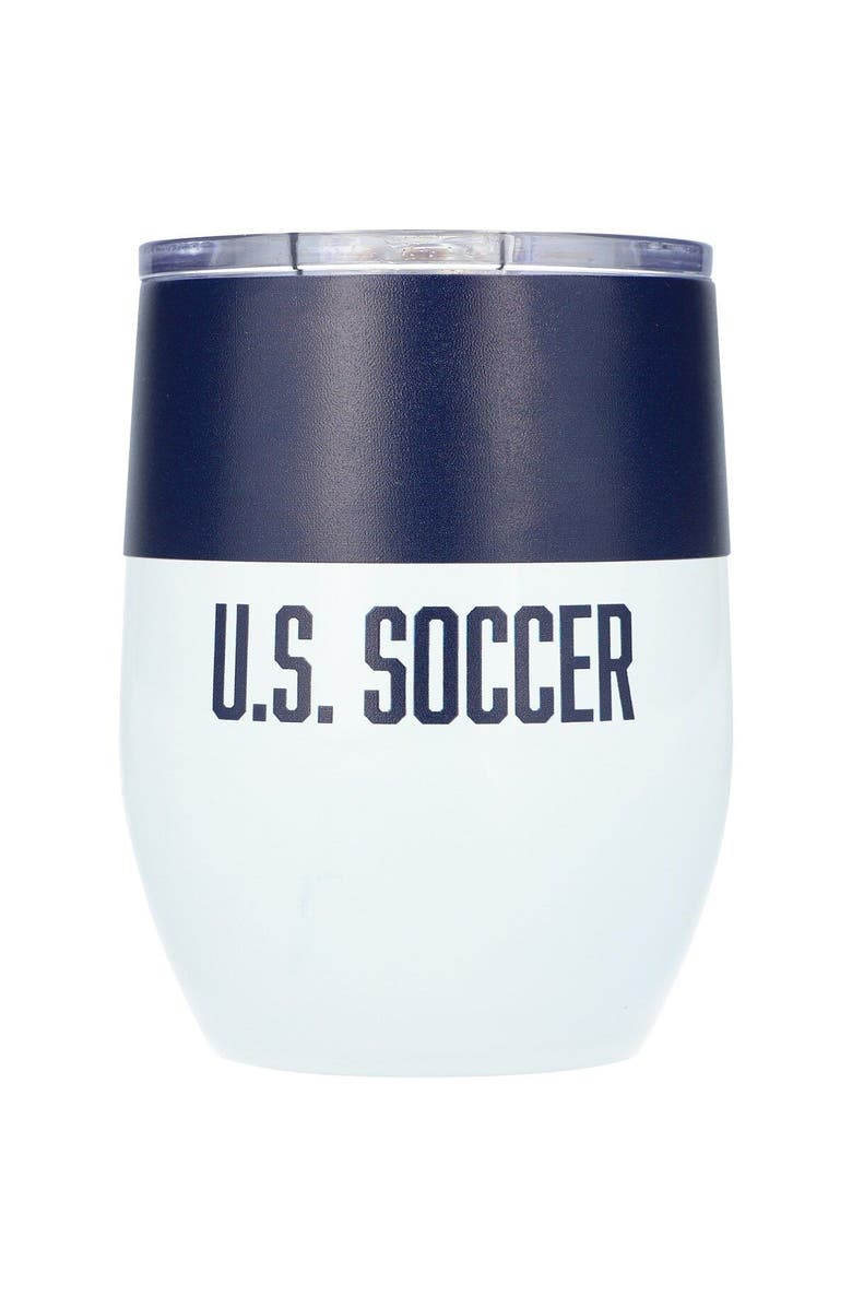 LOGO BRANDS USMNT Soccer Colorblock Curved Beverage, Main, color,
