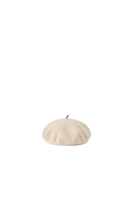 Brunello Cucinelli Monili-chain Slip-on Beret In White