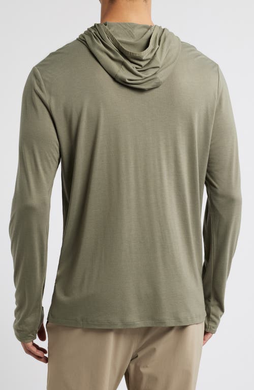 Free Fly Camouflage Lightweight Upf 20+ Hoodie In Fatigue