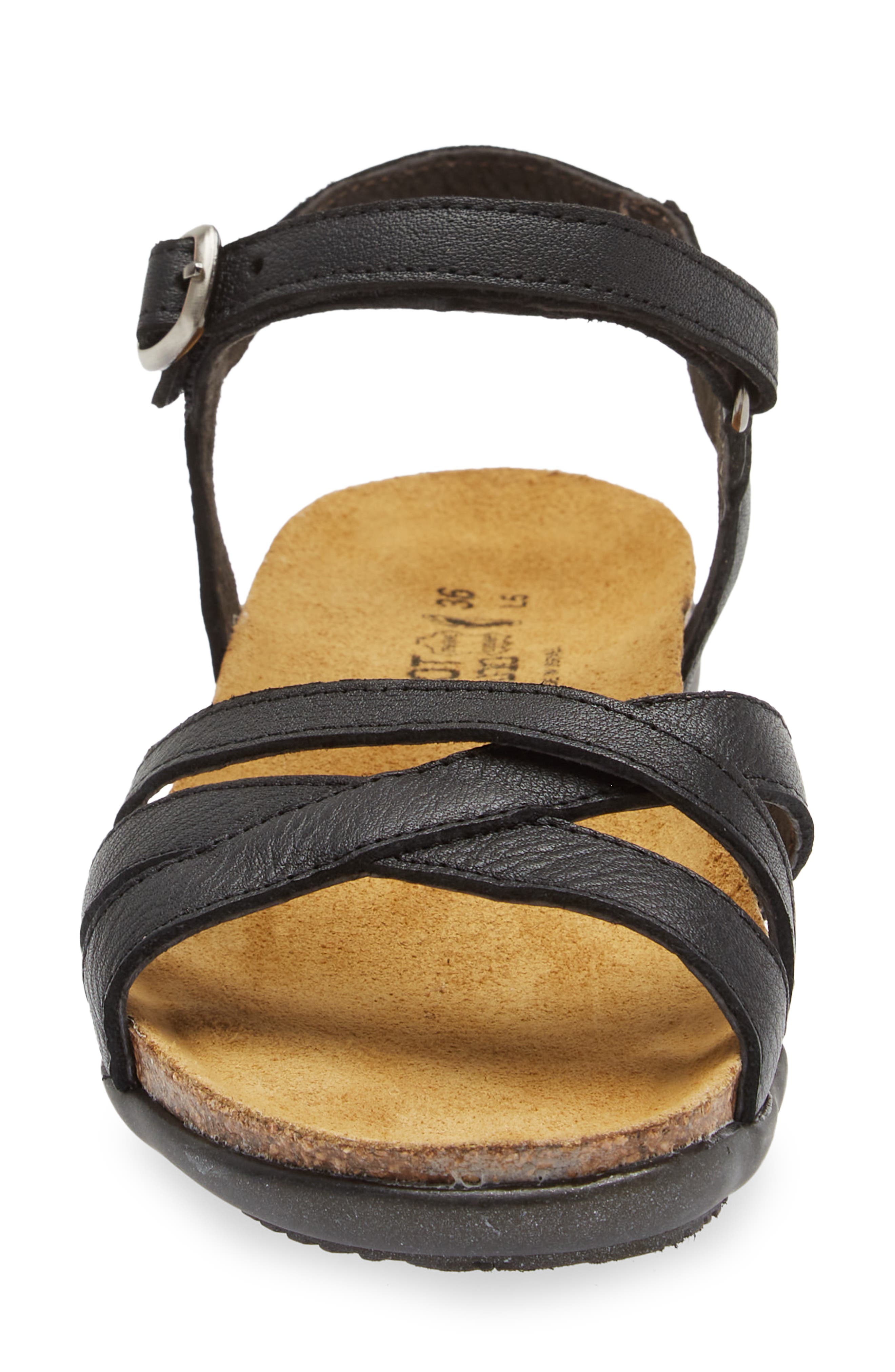 Patricia Sandal, Alternate, color, SOFT BLACK LEATHER