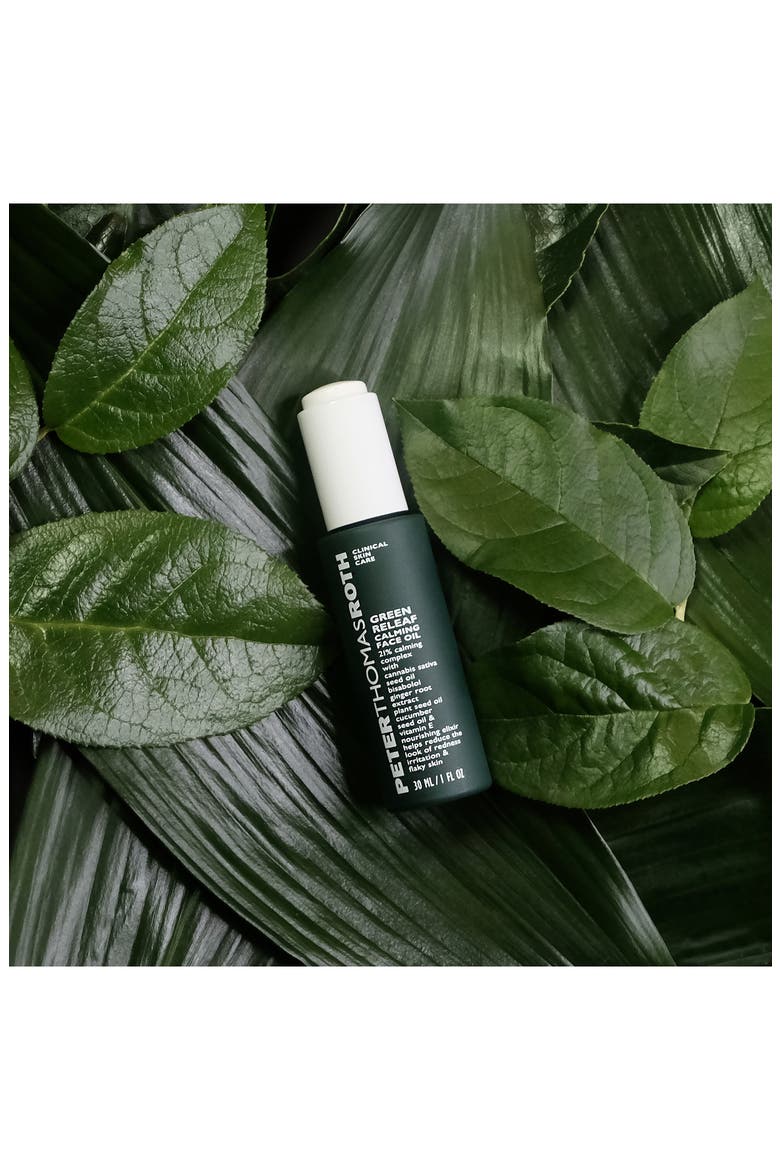 Green Releaf Calming Face Oil, Alternate, color, NO COLOR