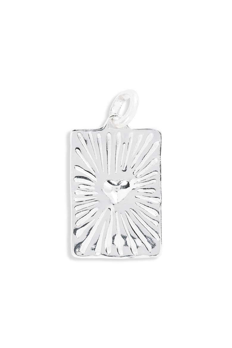 Heart Pendant, Main, color, STERLING SILVER