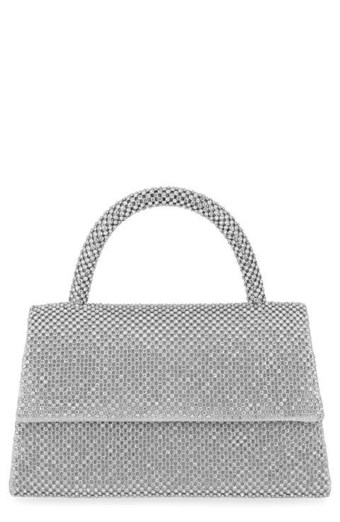 Remi Crystal Top Handle Bag