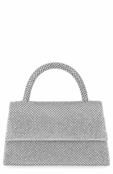 Jessica McClintock Remi Crystal Top Handle Bag