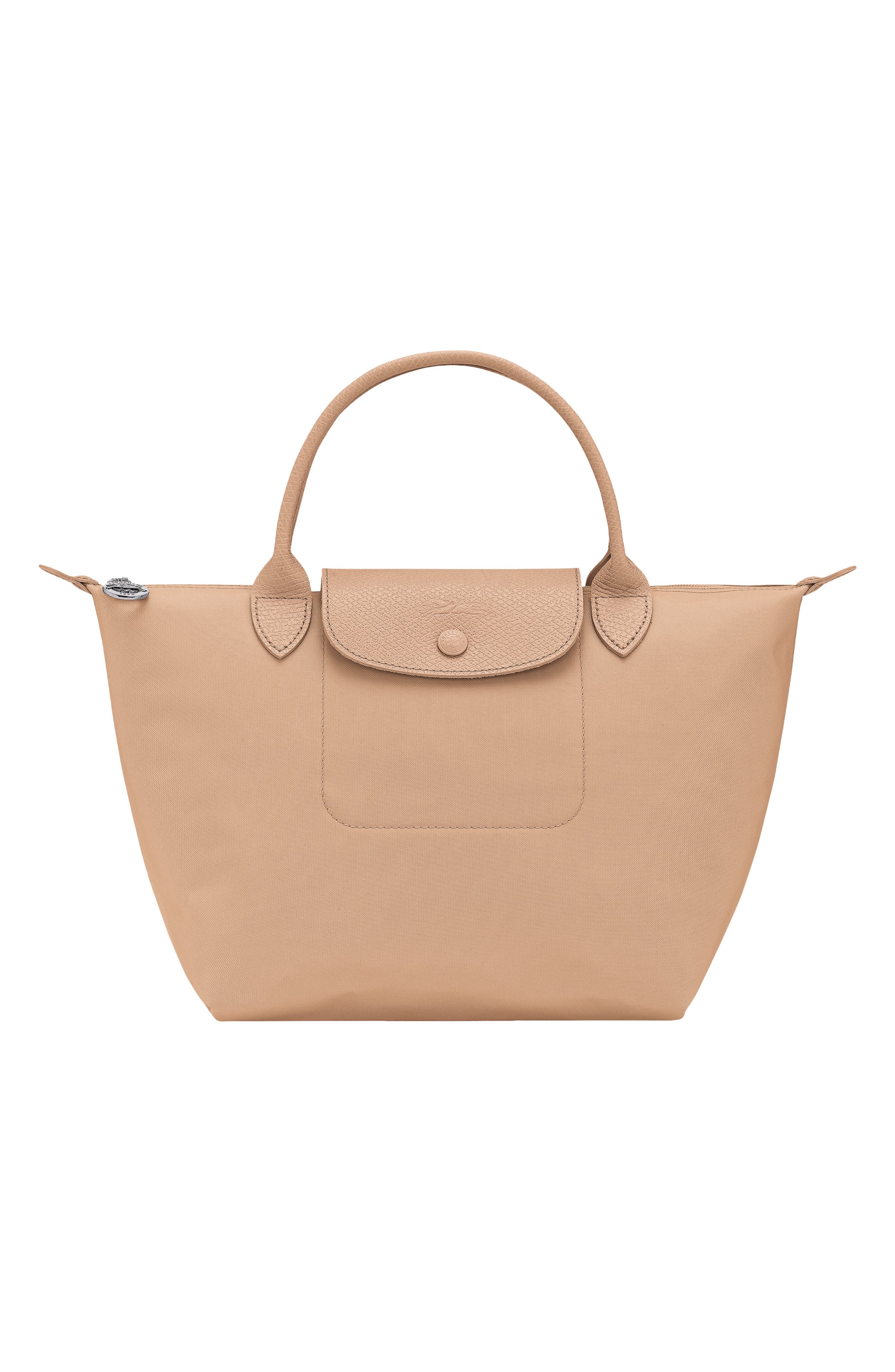 Small Le Pliage One Top Handle Bag, Main, color, BEIGE