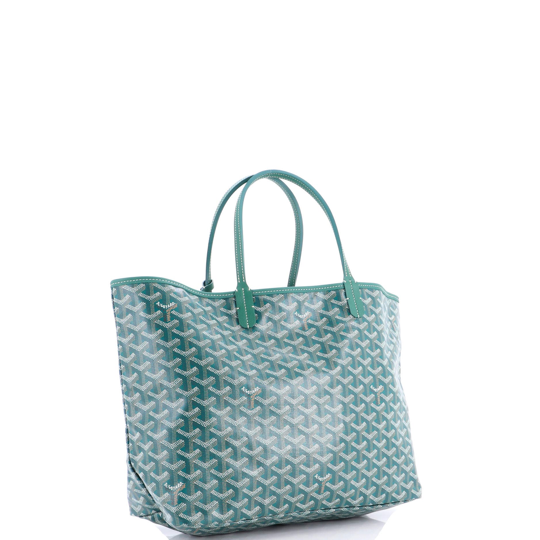 Pre-Owned Goyard Saint Louis Tote Coated Canvas PM, Alternate, color, 