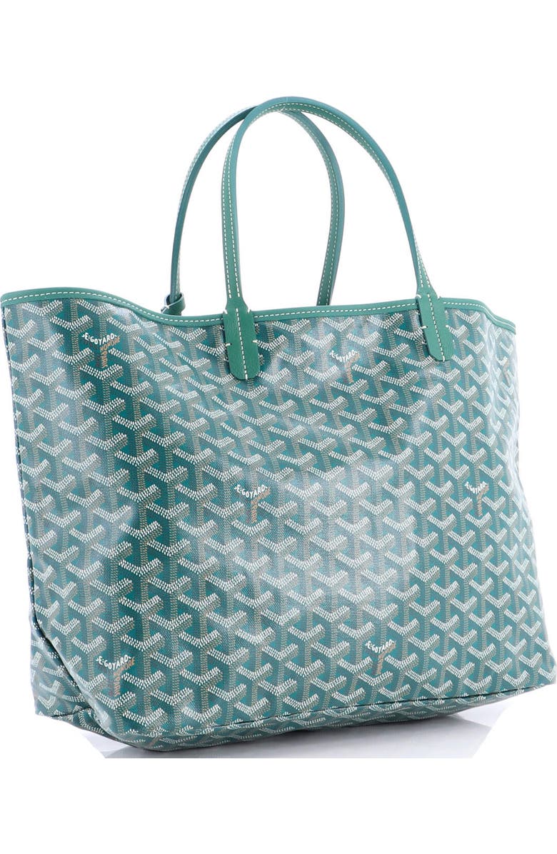 Pre-Owned Goyard Saint Louis Tote Coated Canvas PM, Alternate, color, Green