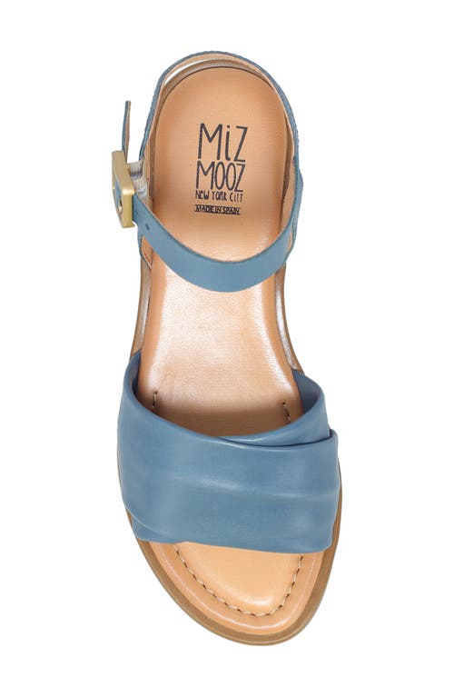 Miz Mooz Sanna Ankle Strap Sandal In Denim