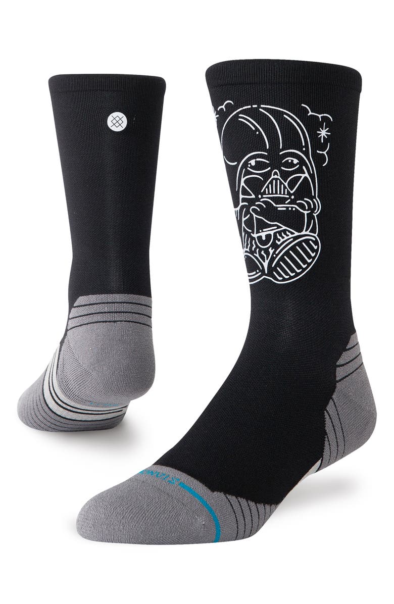 Stance Dj Darth Light Crew Socks, Alternate, color, 