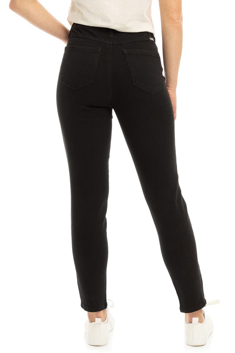 Crop Skinny Jeans, Alternate, color, BLACK