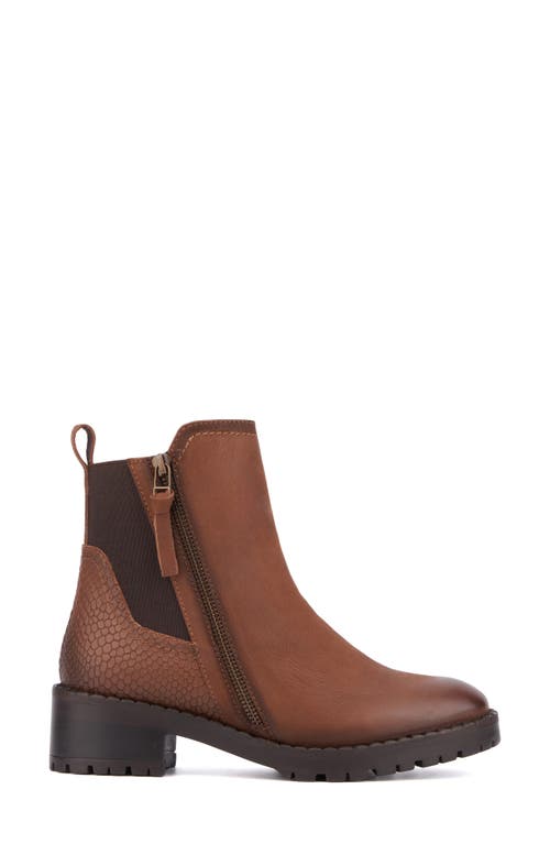 Vintage Foundry Alara Zip Boot In Tan