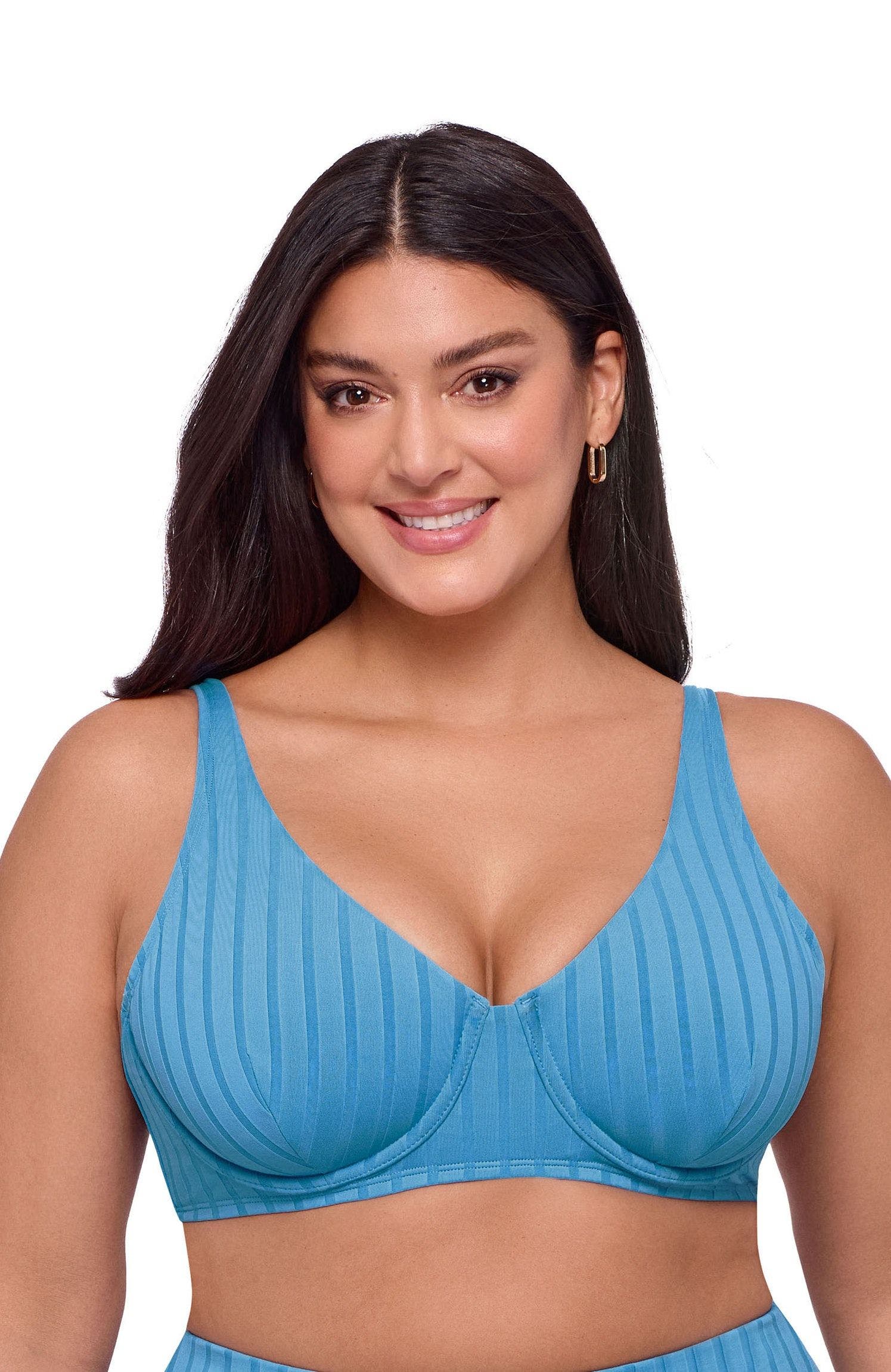 Powder Blue Wide Rib