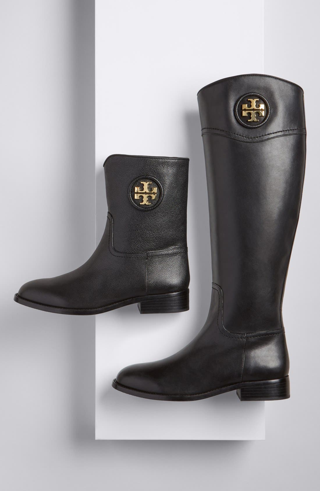 Tory Burch 'Ashlynn' Riding Boot, Alternate, color, 